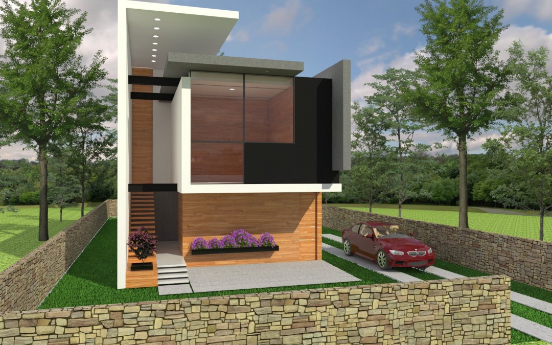 Vray, Renderizado De Una Casa Contemporánea