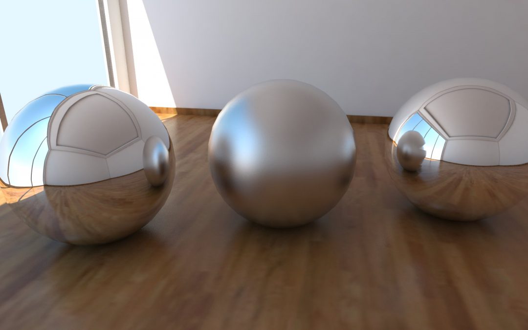 Como crear Metal Cromado y acero inoxidable con Vray