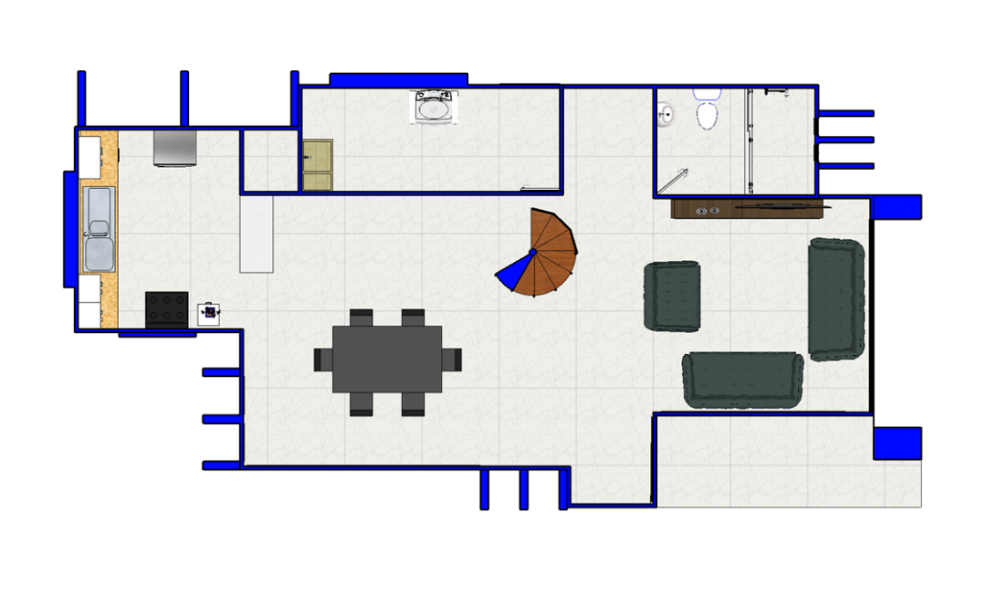 Cortes de sección con relleno en Layout Sketchup
