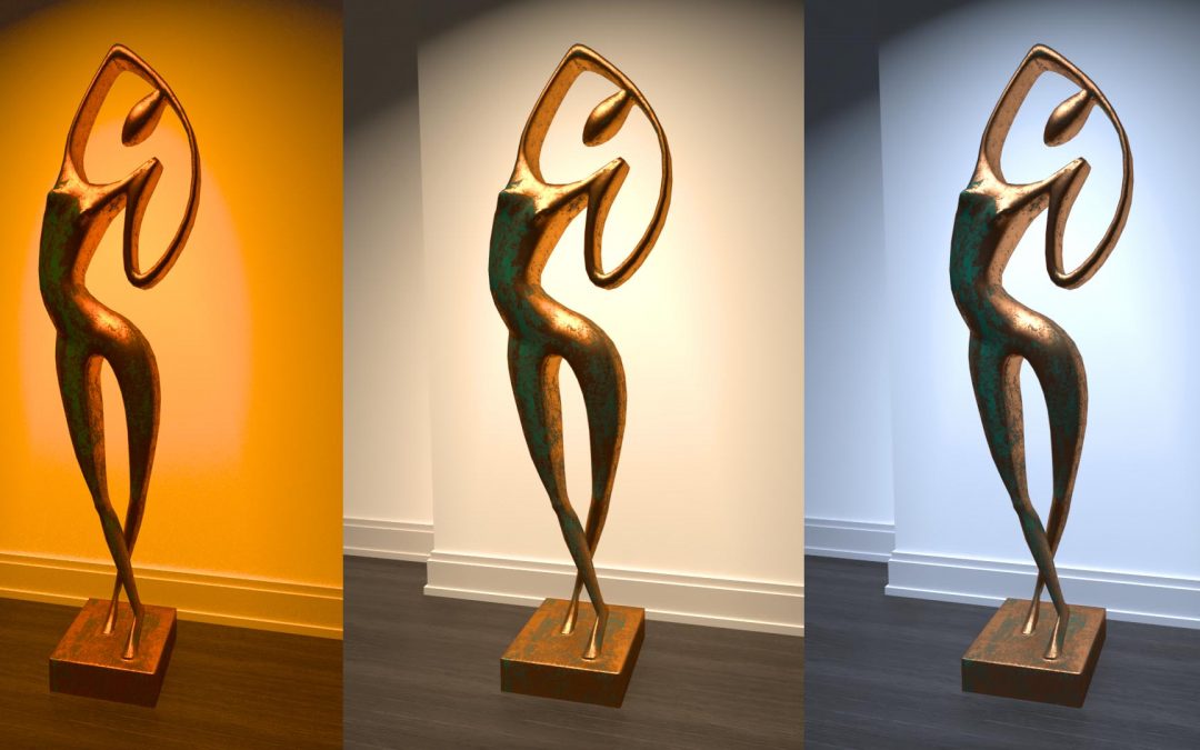 Temperatura da cor das Luzes no V-Ray 3.6 para Sketchup