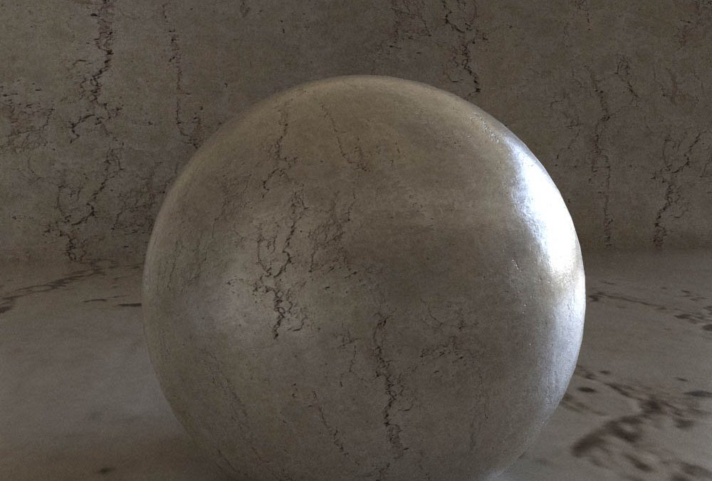 Cómo crear el material Hormigón en V-Ray 3.6