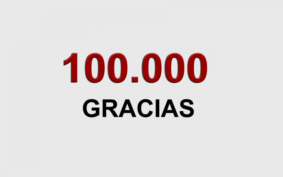 100.000 Suscriptores en Youtube