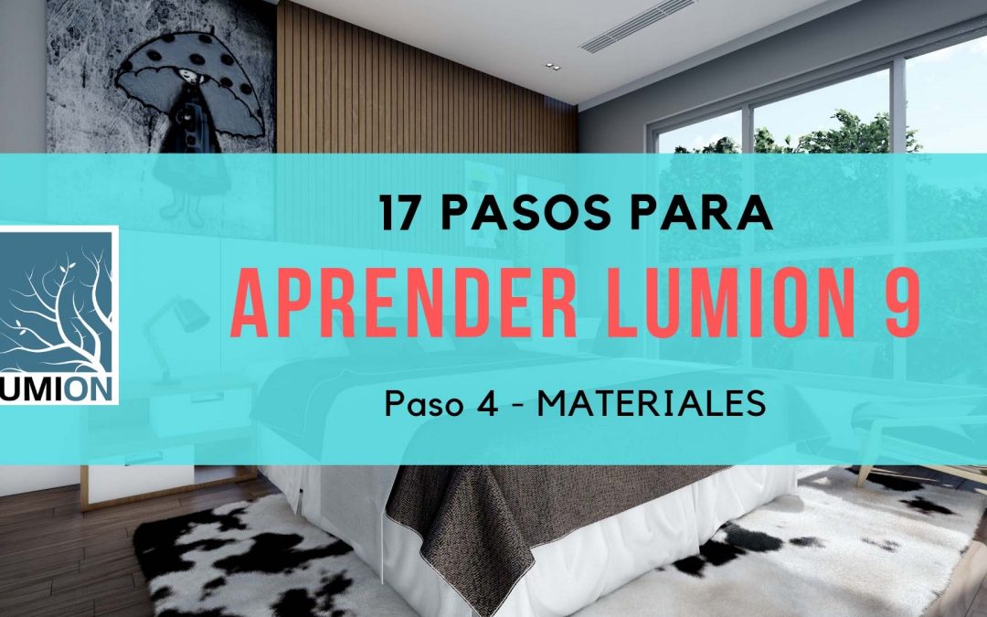Materiales en Lumion 9 – Cómo configurar