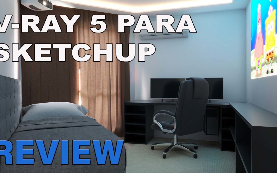 Está increíble la nueva versión de V-ray 5 para Sketchup