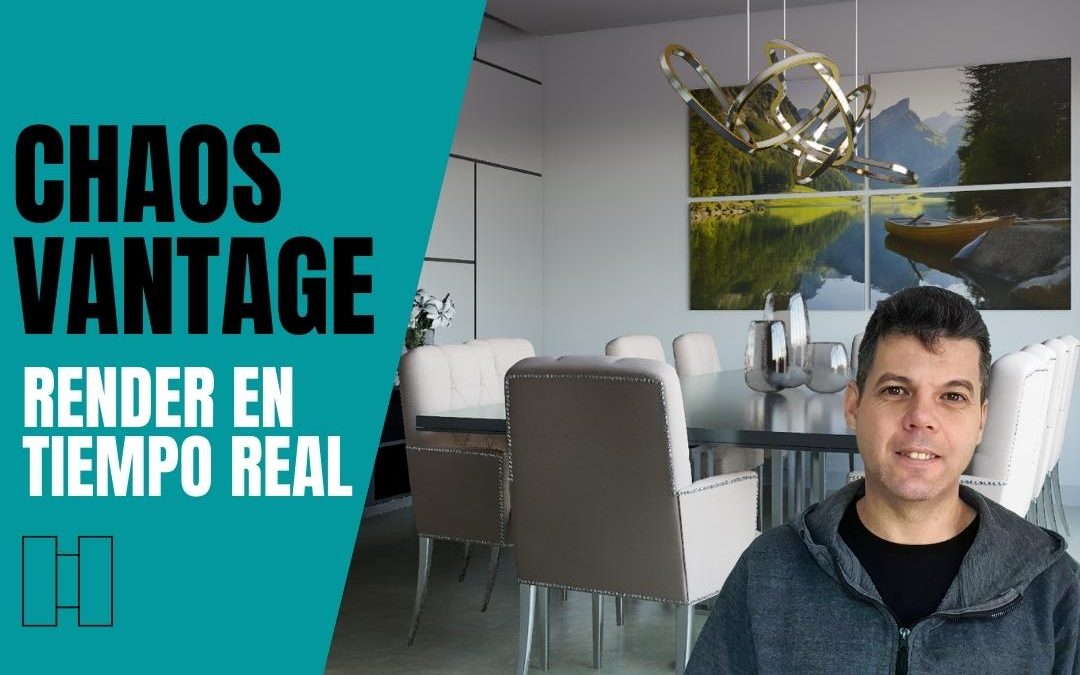 Render realista en tiempo real con Chaos Vantage y Sketchup
