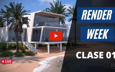 ¡La Render Week está llegando! Aprende a crear renders realistas en V-ray para Sketchup!